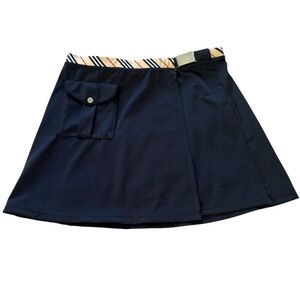 Burberry Nova Check wrap swim skirt. Size Large